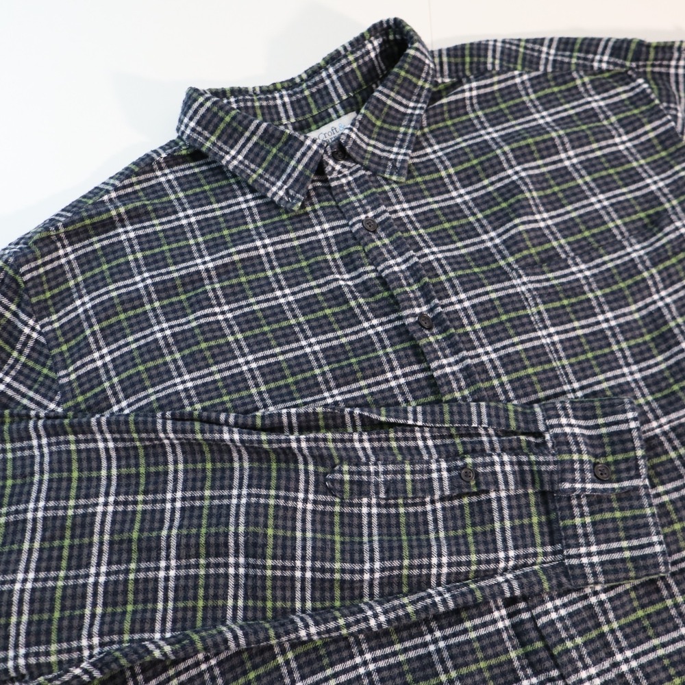 Croft & Barrow XXL  Men's Black And Green Cotton 100%